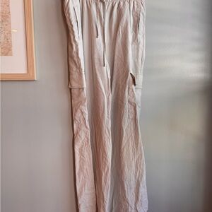 Old Navy Light Beige Wide-Leg Pants